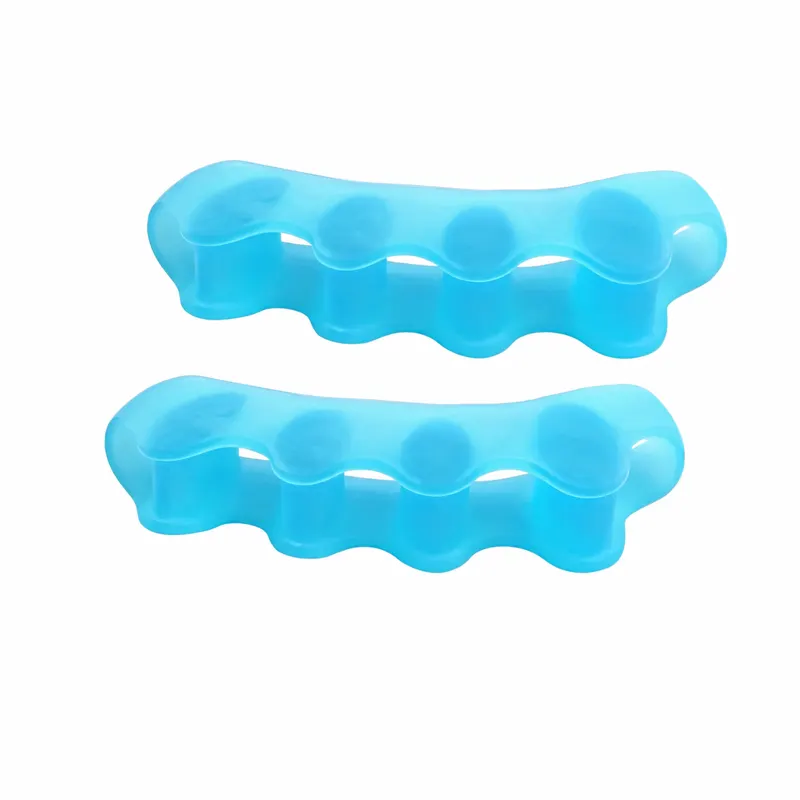ToeRoom gel toe spacers being examined and measured during product testing
